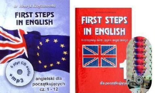 First steps in English z plytami CD i MP3 cz. 1. Intensywny kurs jezyka