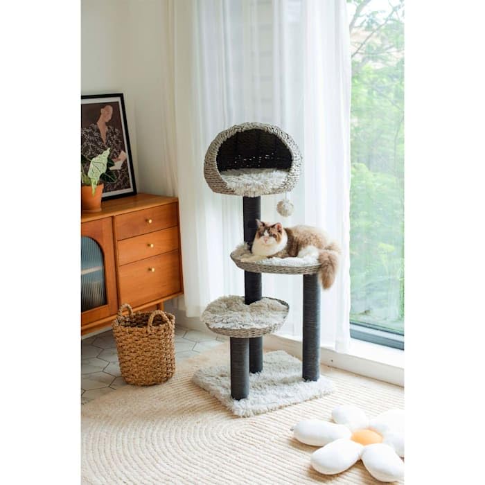PetPals Tree Tundra 3STRY 50IN miniatura 1