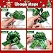 24 PCS Christmas Wrap Gifts Pull Bows, 12 Colors 6 Inches Reusable Multi Color Pull Bows,Christmas Bows for Gift Wrapping, Gift Bows for Christmas Tree,Fruit Baskets Decorations.