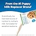 Pet-Ag Goat’s Milk Esbilac Liquid - 11 oz - Ready-to-Feed Puppy Formula with Vitamins, Minerals, and Trace Nutrients for Puppies Newborn to Six Weeks Old - for Sensitive Digestive Systems