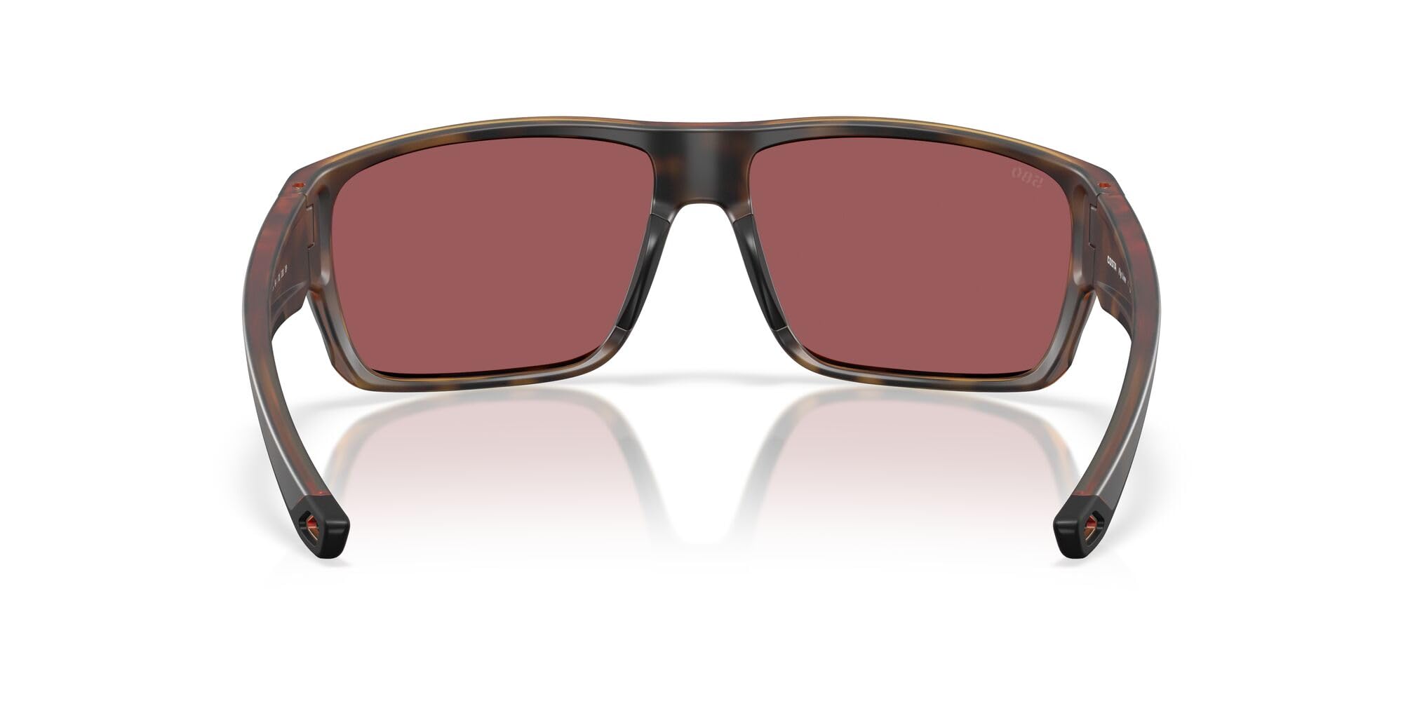 Costa Del Mar Gafas de sol Fly Line, Tortuga mate/espejo dorado 580 g, 64 mm