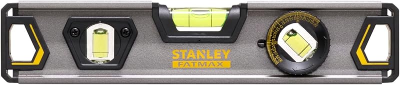 Stanley XTHT0-42495 "Torpedo Pro" Aluminium Spirit Level, Black, 23 cm