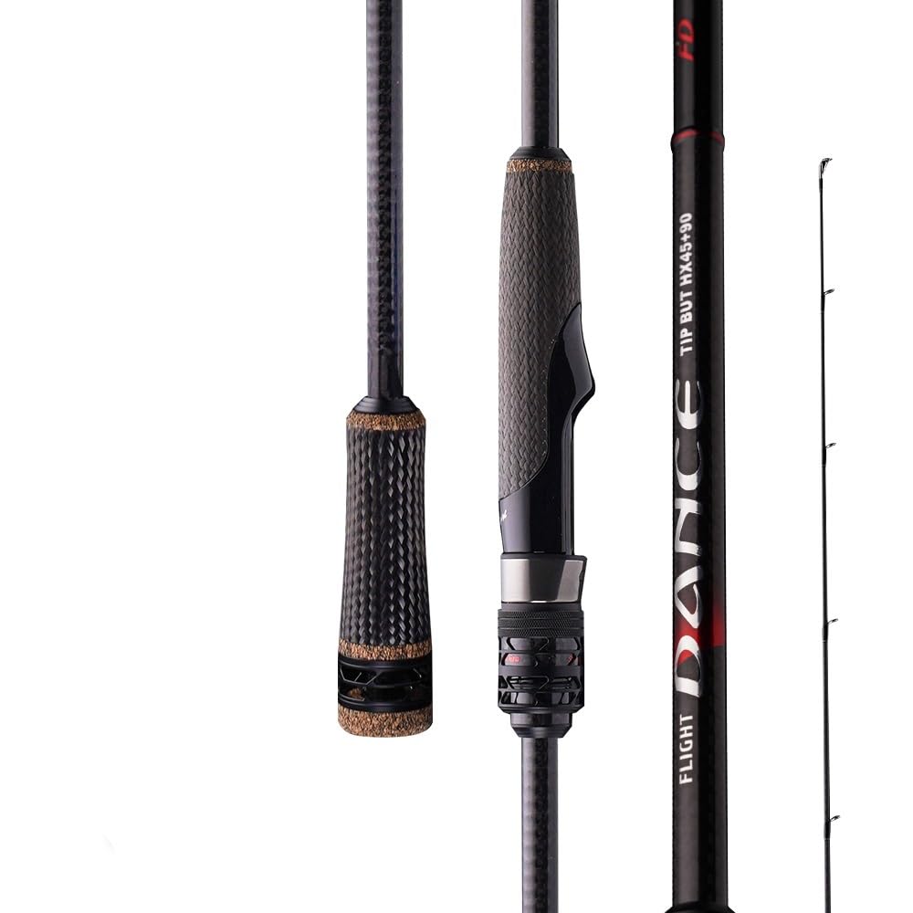 Canna da Pesca Canna da Spinning for spigole Canna da Pesca a Lancio Lungo ad Alto tenore di Carbonio(FD-80MFS)