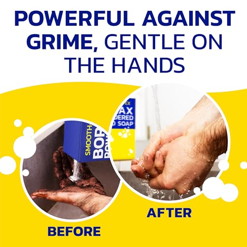 Image of Smooth-Tex Borax Powdered Hand Soap - Heavy Duty Industrial Hand Wash - Removes Grease, Grime and Oil from Hands for Mechanics & Industrial Workers, Compare to Boraxo - 5 lbs (10 Pack)