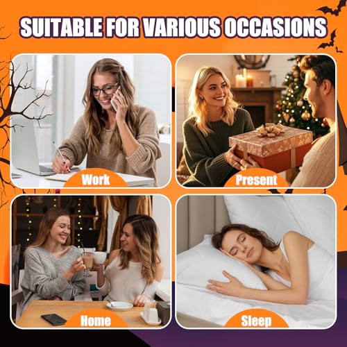 Image of floconssy Fuzzy Socks for Women Gifts, Fluffy Cozy Plush Soft Slipper Socks for Fall Winter Christmas Warm Home 5 /6 Pairs