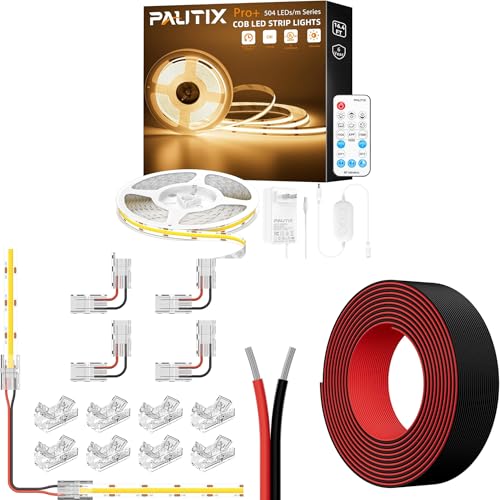 Tira LED PAUTIX Blanco Cálido 3000K 5m 24V con Control miniatura 1