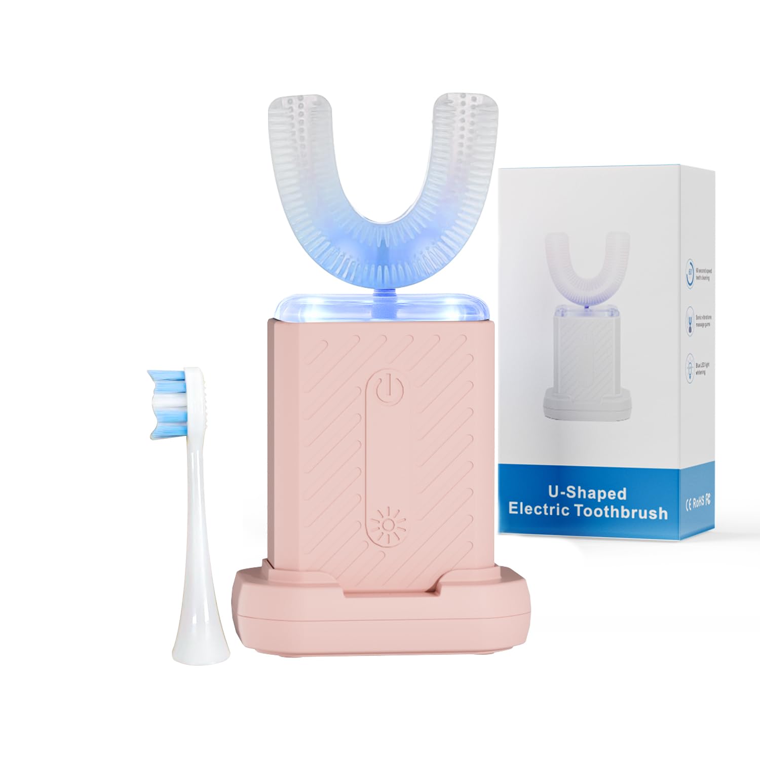 COOBST U-Shaped Electric Toothbrush for Adults,