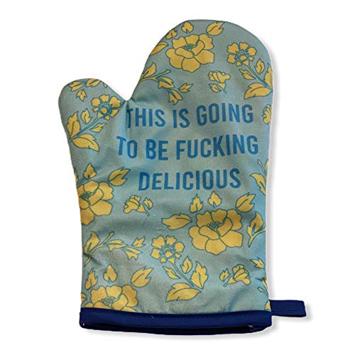 This is Going to Be F*cking Delicious Oven Mitt Funny Cooking Chef Graphic Baking Glove Funny Graphic Kitchenwear Cool Food Novelty Cookware Multi Oven Mitt