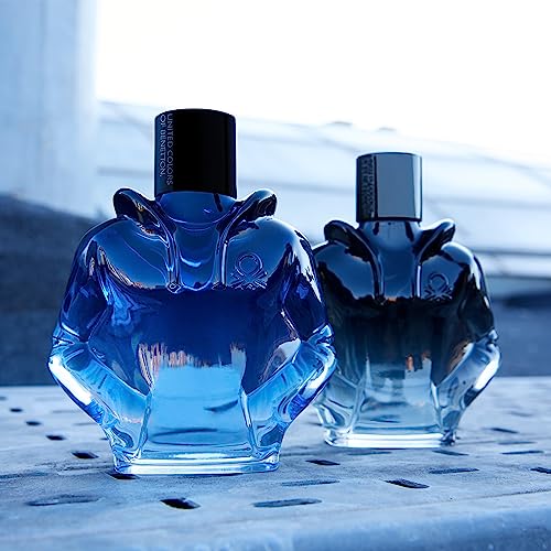 Image of United Colors of Benetton We Are Tribe Intense Eau de Parfum for Men, Long Lasting, Young, Modern and Intense Fragrance, Notes of Lavender, Wood, Amber and Fruit Trees, Daily Use, 90 ml