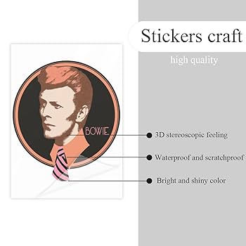 DAVID BOWIE is / コースター,オリジナルステッカー / 非売品 DAVID BOWIE is / コースター,オリジナルステッカー / 非売品