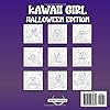 Spooky Cutie Coloring Book For Adults and Teens: Kawaii Girl Halloween Edition features Cute Ghostly Creepy Creatures in a Cozy and Comfy Space for Moments of Recreation #1