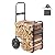 VEVOR Firewood Log Cart, 250 lbs Load Capacity, Outdoor and Indoor Wood Rack Storage Mover with Pneumatic Rubber Wheels, Heavy Duty Steel Dolly Hauler, Firewood Carrier for Fireplace, Fire Pit, Black
