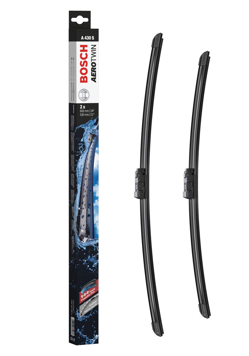 Bosch Aerotwin 3397007430 Original Equipment Replacement Wiper Blade - 24/21 (Set of 2)