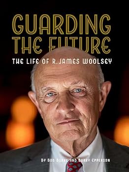 Hardcover Guarding the Future: The Life of R. James Woolsey (Oklahoma Trackmaker Series) Book