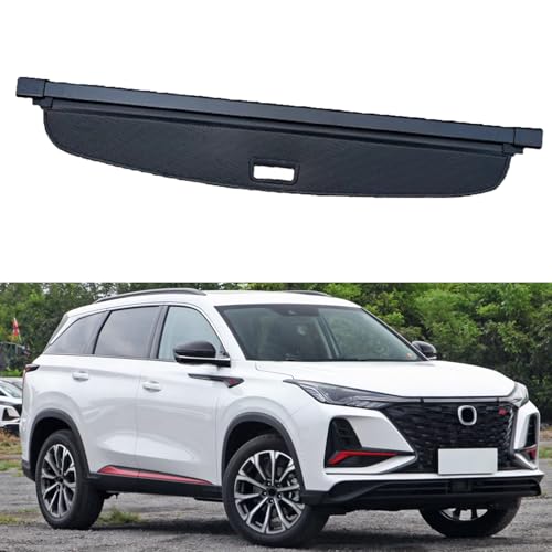 Cubierta retráctil para maletero de coche compatible con modelo Changan CS75Plus MK1 2