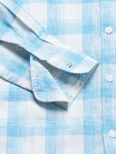Image of Dennis Lingo Men's Blue Casual Shirt