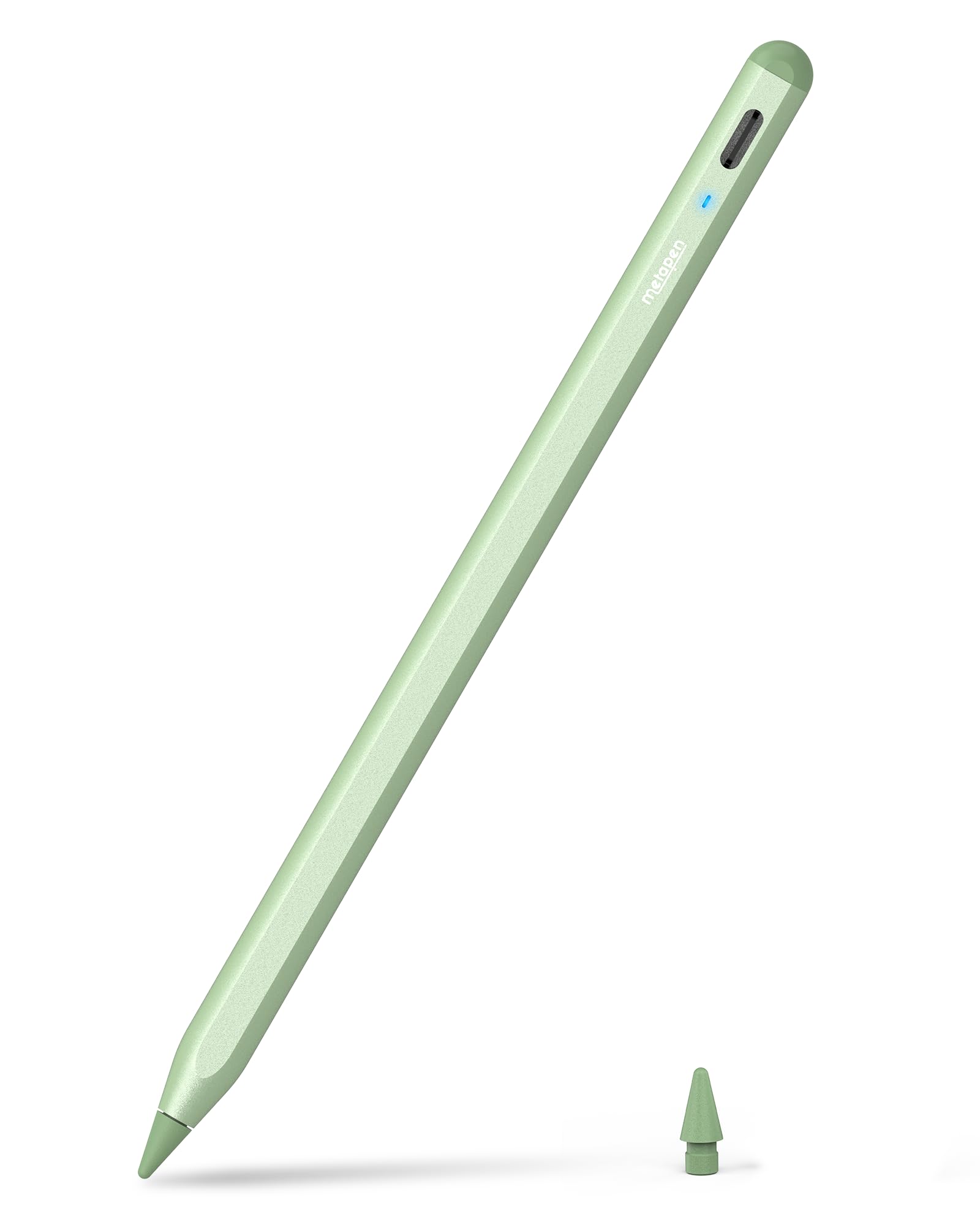iPad メークン Metapen A8 Pencil for iPad 2018-2026, 4Min Fast Charge, Palm