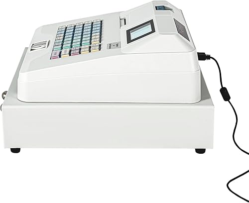 Miniatura 4 de Caja registradora electrónica 48 llaves POS Casher Digital pantalla LED wcajón de efectivo