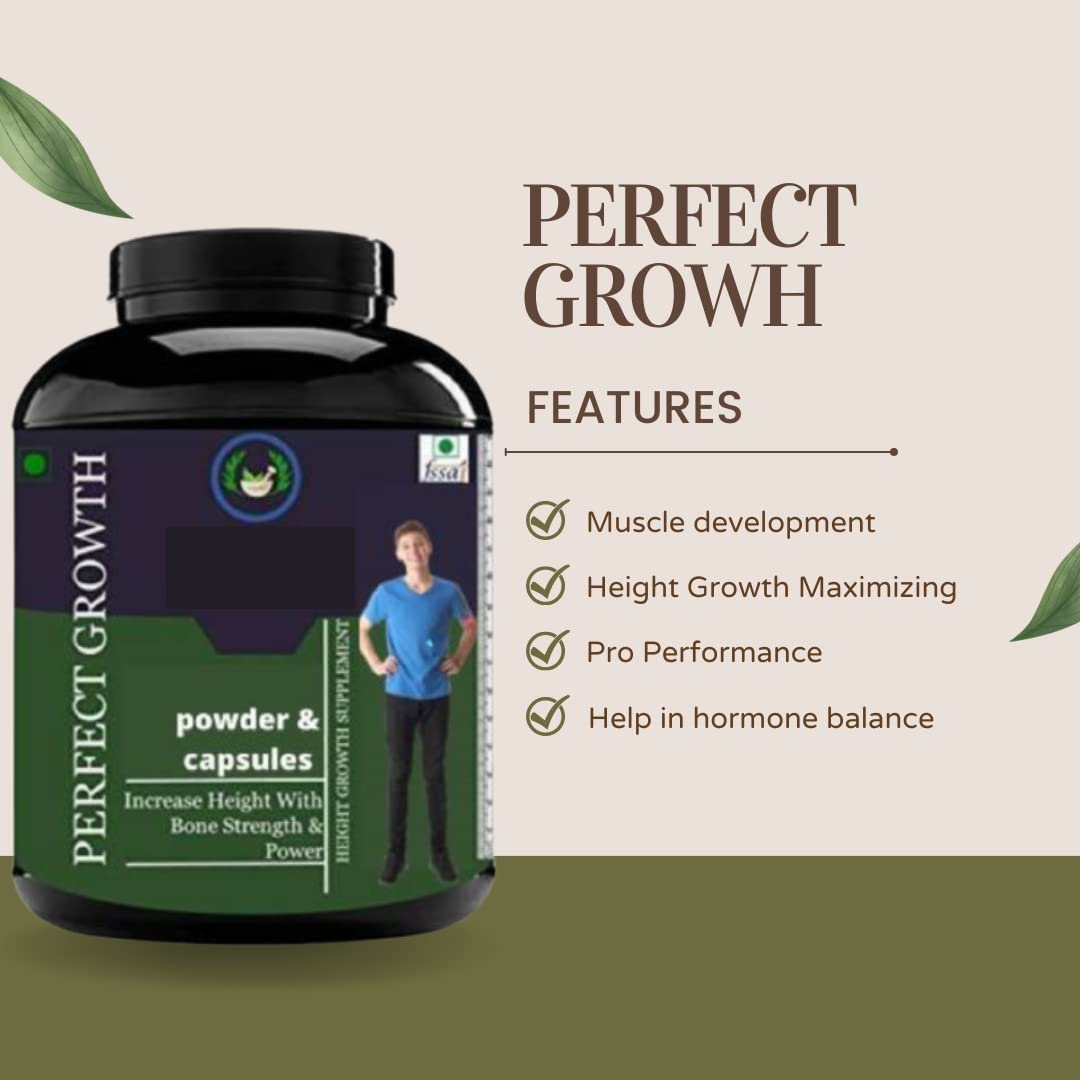 Buy Perfect Growth, Energy Stamina, Height Growth, Body Strength Increase, Capsule, 30 No, Pack of 1 Online at Low Prices in India - Amazon.in
