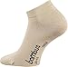 Produktbild TippTexx 24 Unisex, 6 Paar Bambus Sneakersocken mit Garantie, Ökotex (Beige, 35/38-6 Paar)