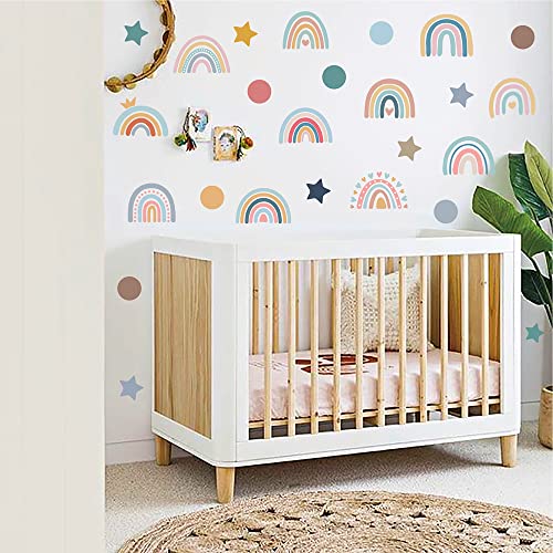 Vinilos adhesivos Boho arcoíris para pared infantil miniatura 7