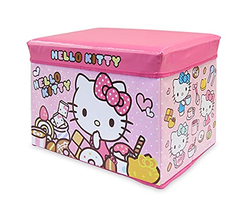 ハローキティ キャンディショップ 収納ボックス おもちゃ箱 昭和
