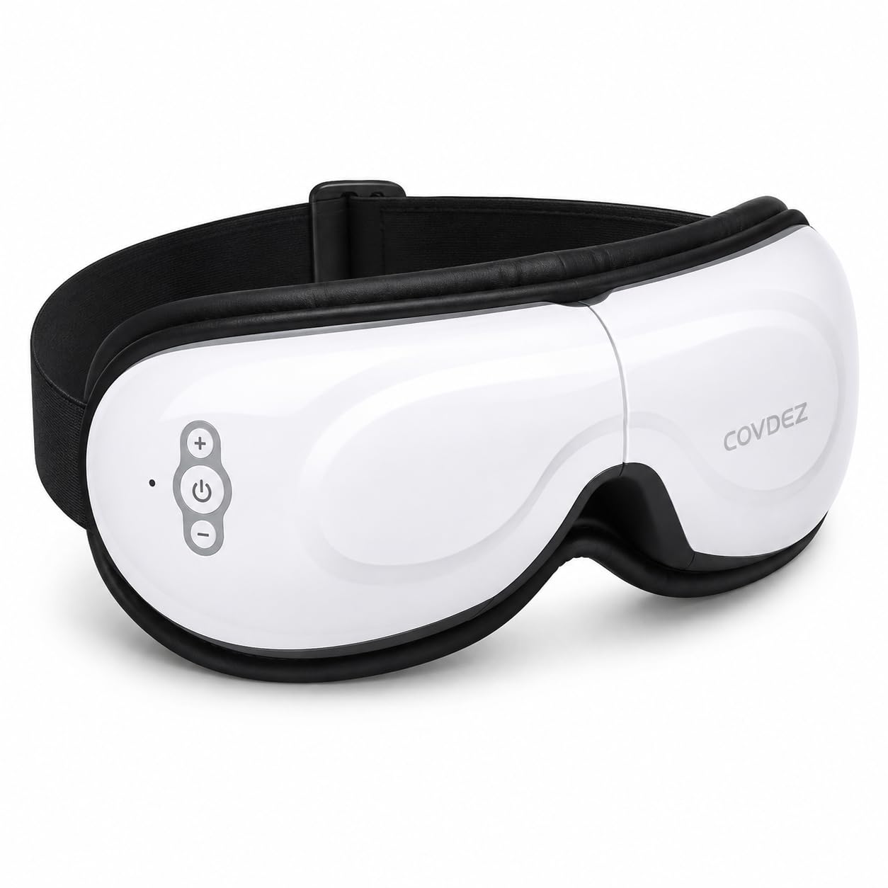 Electric Eye Massager with Heat Vibration Air Compression Bluetooth Music Rechargeable Foldable Smart Mask Adjustable Headband Soft Padding Cordless Portable Travel Office Study Relaxation-image-0