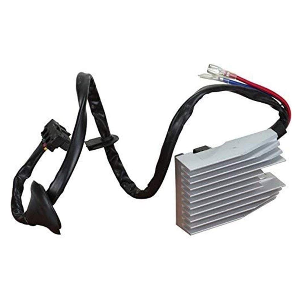 JAFILO Resistencia reguladora del Motor del Ventilador del Calentador 1248212151, for Mercedes-Benz, A124 C124 S124 W124 Regulador del Motor del Ventilador