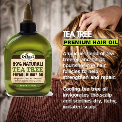 Difeel SH10-TEA80 Premium Natural Hair Oil - Tea Tree Oil thumb #2