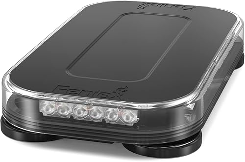 Vista 2 de Feniex Industries - Mini barra de luz Fusion-S con controlador (ámbar) Ámbar,Verde,Blanco,Medio rojo y blanco,Medio rojo y azul,Mitad azul