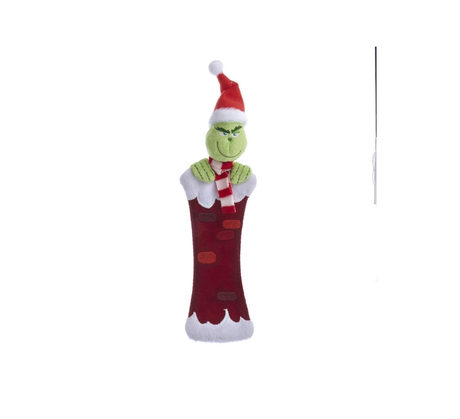 Kurt Adler Dr. Seuss The Grinch Plush Bookmark