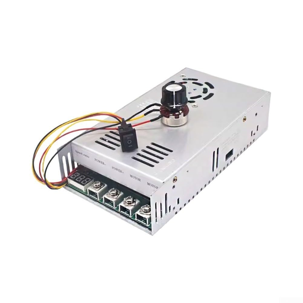Driver motore DC industriale 200A corrente di picco 12-48V | Costruzione, cablaggio del morsettiera, supporta motori spazzolati, dimensioni 215 mm, design robusto
