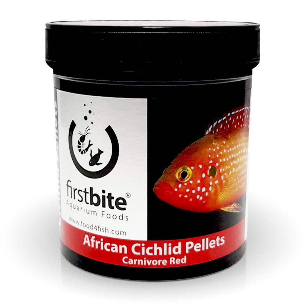 African Cichlid Pellets - Carnivore Red 1mm 120g