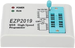 High Speed EZP2019 USB SPI Programmer with Tested Base Support PC Software Firmware Updates, for Block 24 EEPROM, for 25 Flash 93 EEPROM, etc.