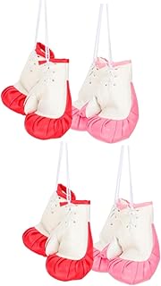 Gadpiparty Boxing Gloves Decoration 4 Pairs Boxing Mini Boxing Gloves Boxing Gloves Souvenir Boxing Souvenirs Toddler Boxing Gloves Baby Boxing Gloves Costume Boxing Gloves 10cm