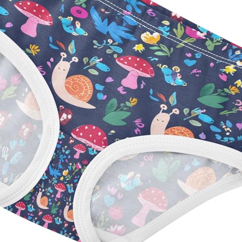 Mushrooms Toddler Girls's Underwear 2T 202c14114