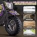 KOOZ 24V 250W Electric Dirt Bike for Kids - High Performance Kids Electric Motorcycle 2-Speed Modes Up to 10 MPH & 7.5 Miles Long-Range, 12