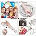 Clerfy Acc 41 Pieza Unicornio Pulsera Anillo Tatuajes temporales Niños Regalos