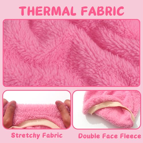 XXS Dog Sweaters for Small Dogs Girl, 2 Pack Warm Fleece Dog Sweater for Winter, Cute Puppy Clothes Small Doggie Coat for Girls - Image 5