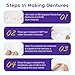 Dentures DIY Kit,Create Your Perfect Smile at Home,DIY Denture Kit,Temporary Denture Kit for Women and Men, Functional Homemade Denture Combo, Full Set of Top and Bottom Fake Teeth-0620-2