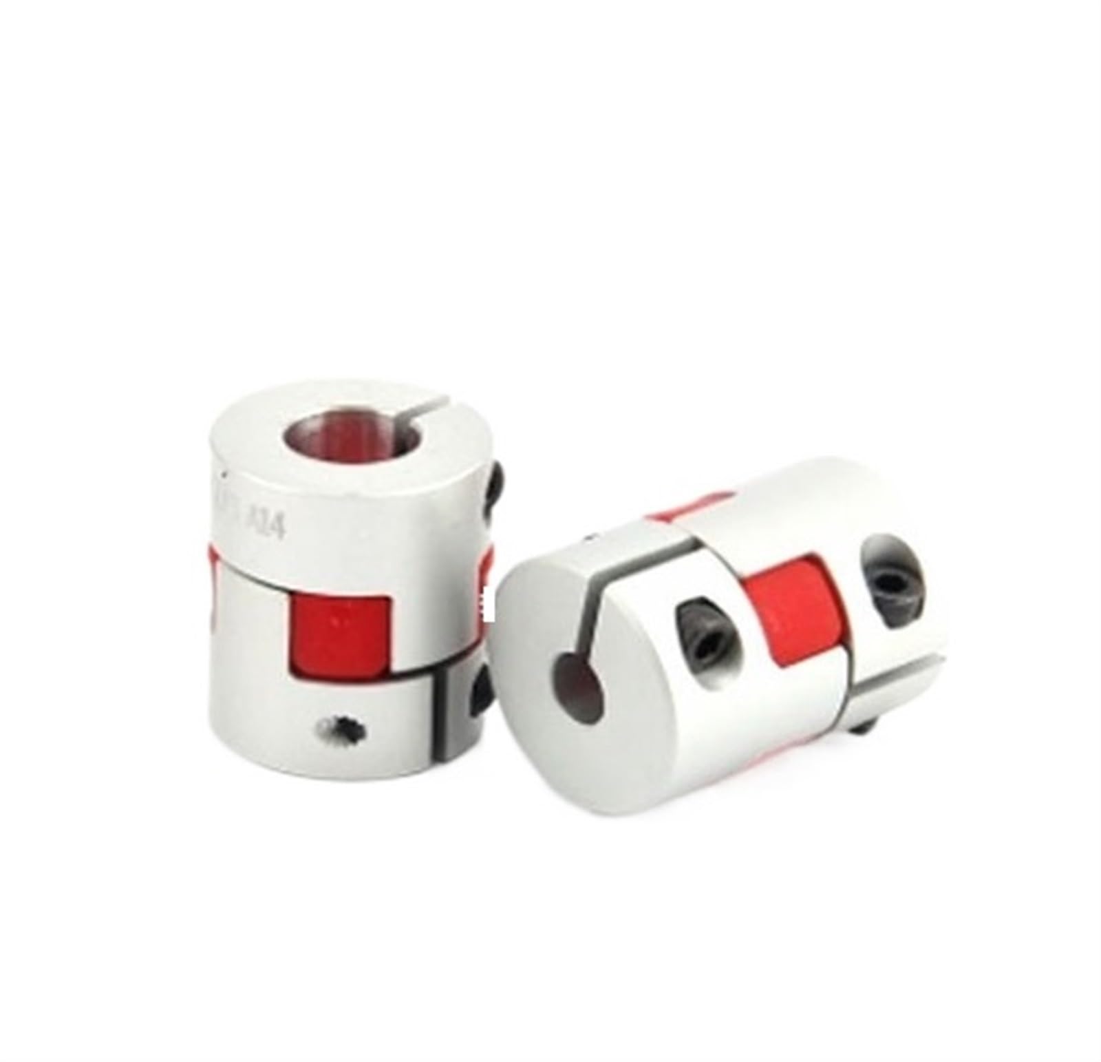 Rigid coupling,Stainless steel rigid coupling 1PCS D30L35 Flexible Plum Shaft Coupling CNC Stepper Motor Coupler(8X14)