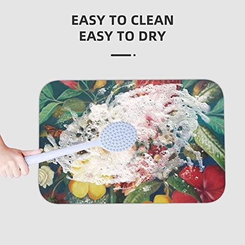 Tapis de bain antidérapant 40x60 cm absorbant séchage rapide - 7