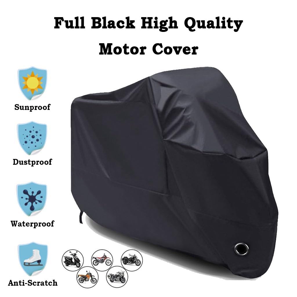 Housse Moto Imperméable Pour Suzuki Hayabusa GSX-R1300 – Protection Extérieure Anti-pluie, UV, Poussière