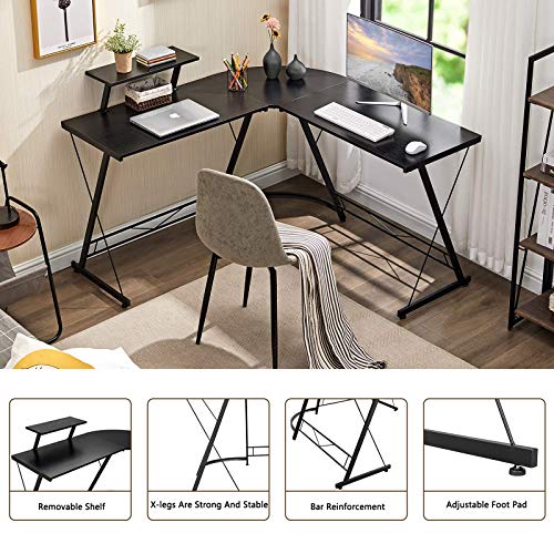 Aingoo L Shaped Computer Desk - Image 7