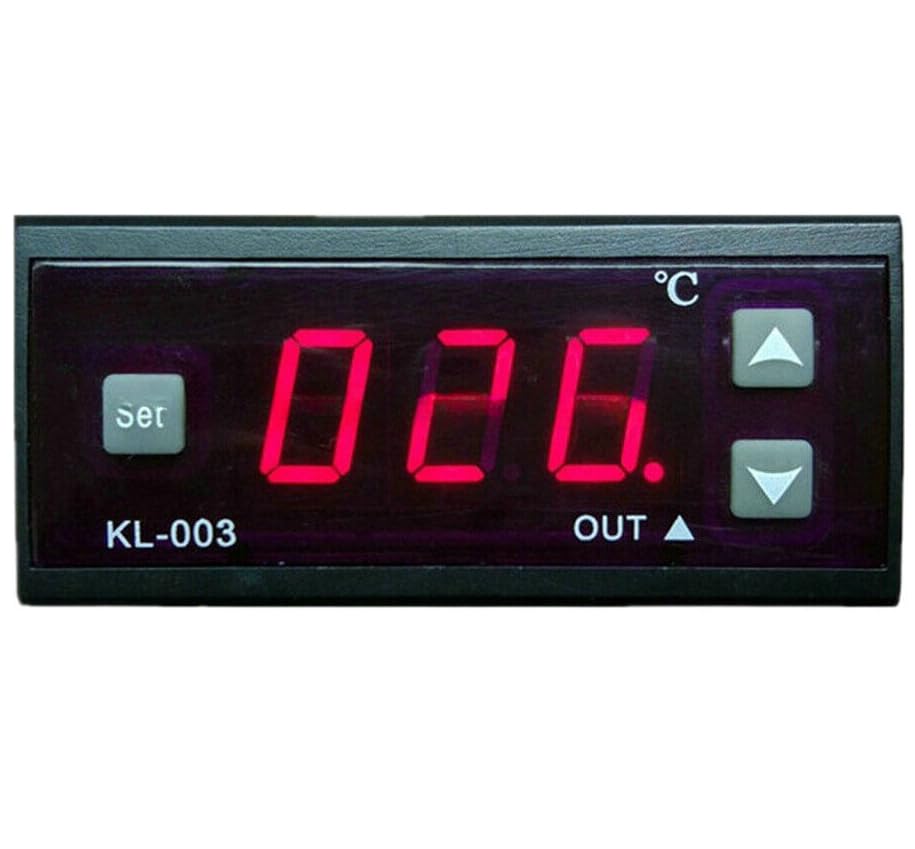 KL-003 car air conditioning thermostat,fuel automobile instrument,tempering (Blu-ray 220V/1 set with probe)