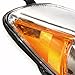 For Toyota Yaris/Vitz 2012-2014 Hatchback Headlights Headlamps Headlamps Headlights Left+Right Pair Replacement, Projector Halogen Headlight 6Pin, Black Housing Clear Lens Front Head Light Lamp