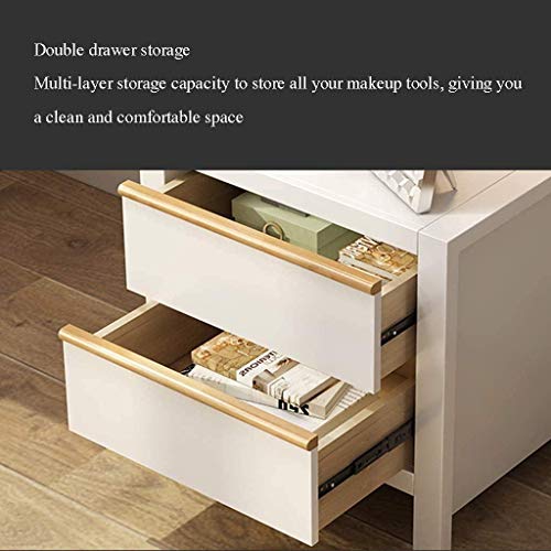 Table d'appoint compacte blanche pour résoudre le manque de rangement - 8