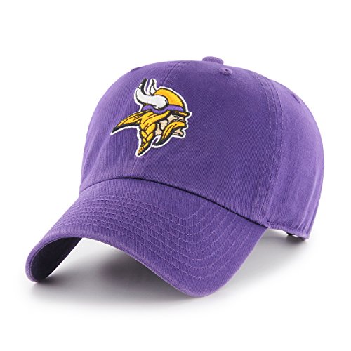 OTS NFL Minnesota Vikings Men's Challenger Adjustable Hat, Alternate Team Color, One Size