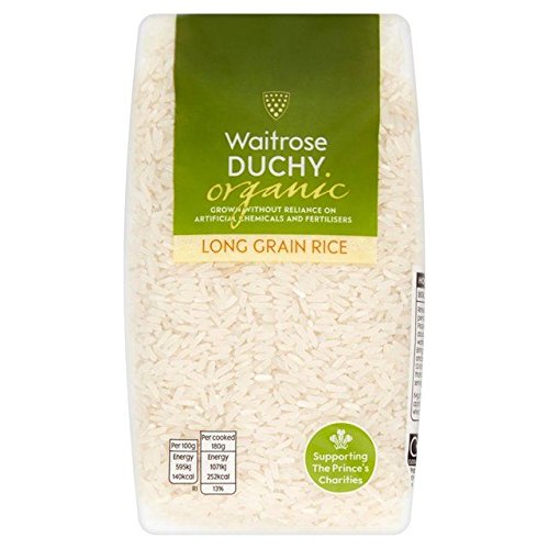 Waitrose Duchy Organic Rice Long Grain 500g