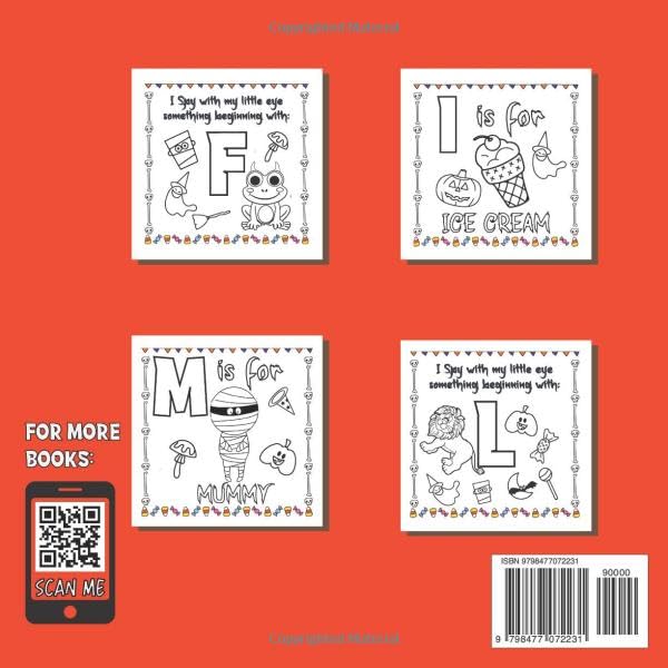 I Spy Halloween Book For Kids 3-5 Ages: An Adorable and Fun Halloween Gift For Boys, Girls, Toddlers, and Preschoolers 3-5 years old | Interactive ... Game Perfect for Your Childs Gift Basket! image 3